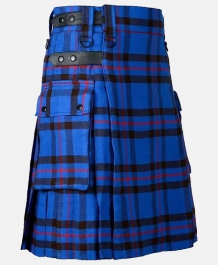 Elite Tartan Utility Kilt For Men