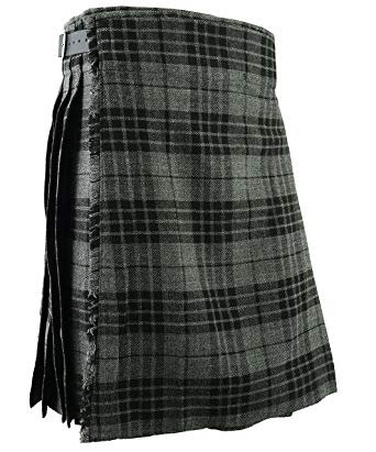 Grey Hamilton Tartan Kilt