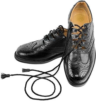 Mens Scottish Leather Ghillie Brogues
