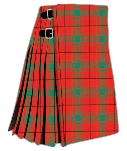 MacDonald Of The Isles Red Ancient Tartan Kilt