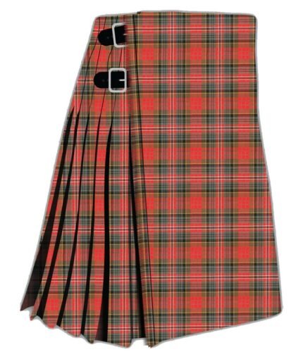 MacPherson Clan Weathered Tartan Kilt