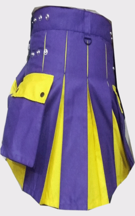 Men,s Two Tonned Hybrid Utility Kilt