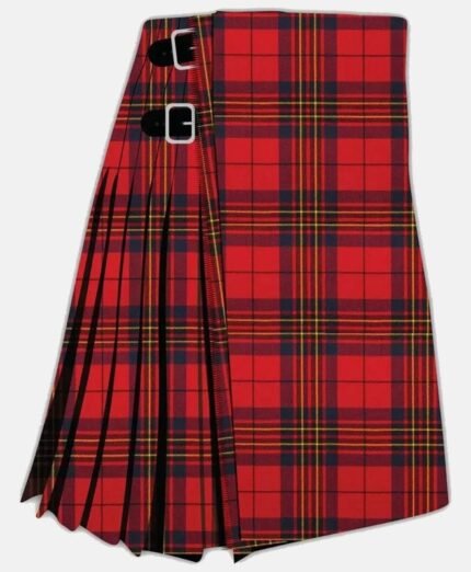 Red Leslie Tartan Kilt
